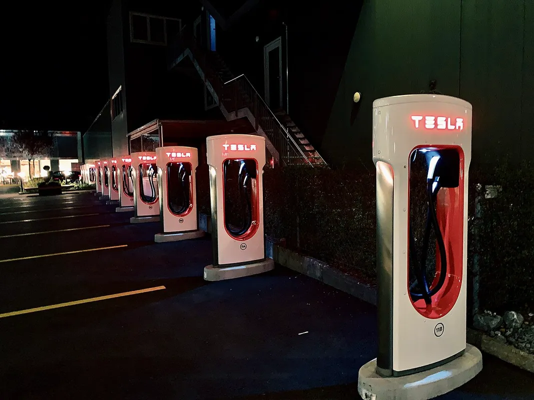 Zurich Tesla Supercharger (Ank Kumar Infosys Limited)